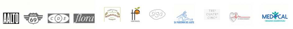 Logos de clientes